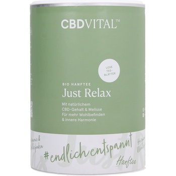 CBD VITAL just relax - CBD Чай от коноп Bio - 100 г
