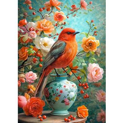 Cherry Pazzi - Puzzle Floral Melody - 1 000 piese