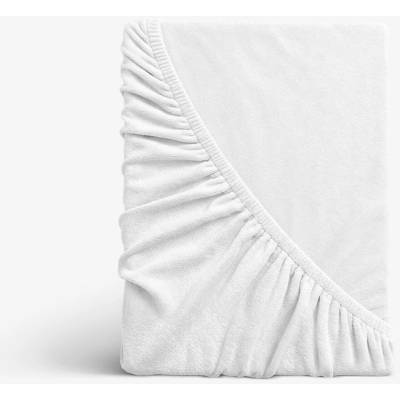 Goldea froté elastické prostěradlo bílé 90x200