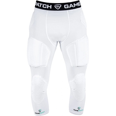 GamePatch 3/4 tights with knee padding tkp02-001 biela