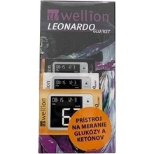 WELLION Glukomer Leonardo glu/ket rôzne farby 1 set