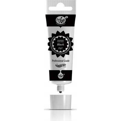 ProGel Potravinárske farbivo v géli Black 25 g