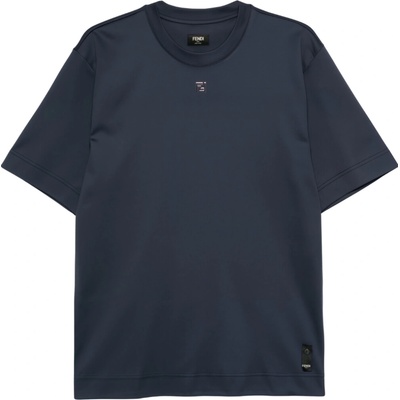 Fendi FF Navy Blue tričko Tmavě modrá