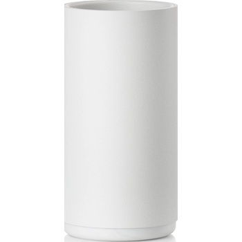 Zone Поставка за четка за зъби RIM 14 cм, бяла, алуминий, Zone Denmark (ZO14490)