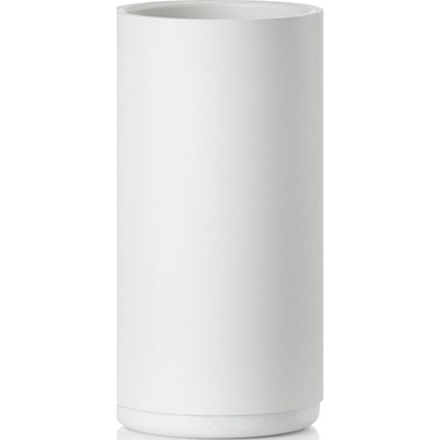 Zone Поставка за четка за зъби RIM 14 cм, бяла, алуминий, Zone Denmark (ZO14490)