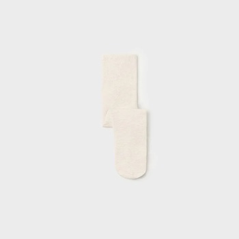 Mayoral Плътен чорапогащник за бебе момиче в цвят шампанско Майорал