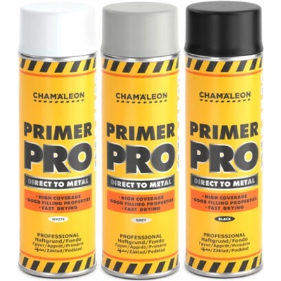 Primer PRO – Antikorozní základový nátěr 1K ve spreji 500 ml Černá
