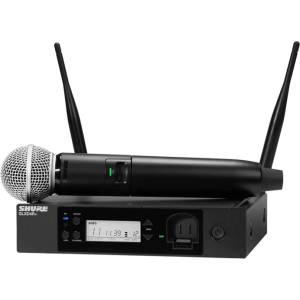 Shure GLXD24R+/SM58, Rackable