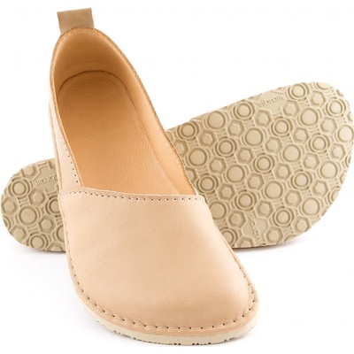 BotyLuks Barefoot mokasíny Excellent béžové