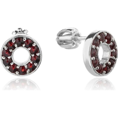 Jan Kos jewellery stříbrné náušnice 13092045002