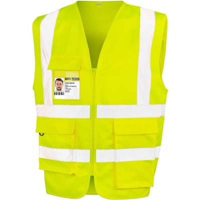 Result Safe-Guard Těžká bezpečnostní vesta Fluorescenční žlutá