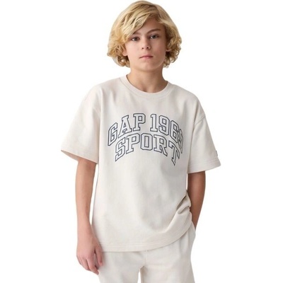 Gap INTL LOGO CREW Chlapecké tričko bílá