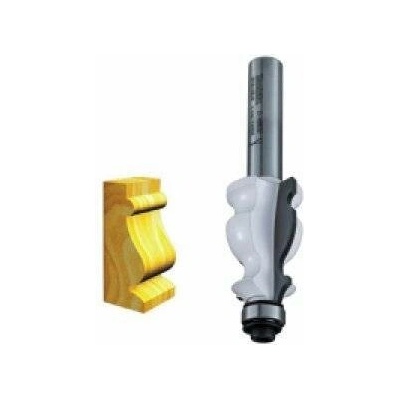 Profilová fréza s ložiskem stopka 8mm, 19x26x67,1mm, Makita D-48832
