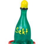 CONDOMERIE Презервативи condomerie - handpainted novelty condoms champagne