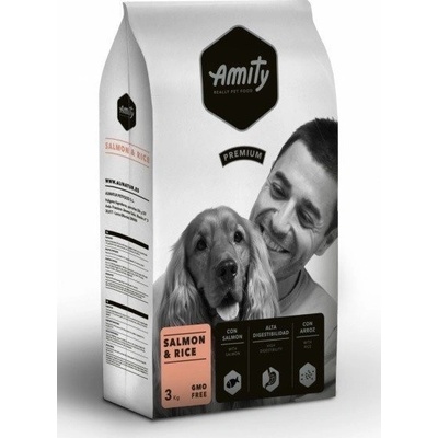 Amity premium dog Salmon & rice 3 kg