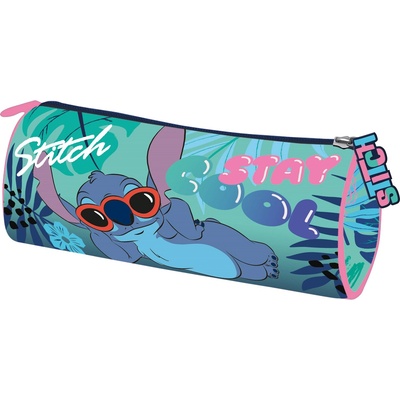 St. Majewski Цилиндричен несесер St. Majewski Stitch - Stay Cool, с 1 цип
