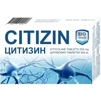BioShield Citizin, 250 mg, 30 таблетки, BioShield