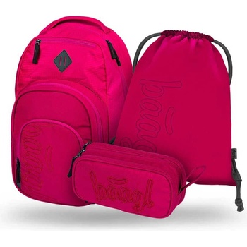 Baagl 3 set coolmate ruby