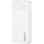 USAMS PB80 аварийно зарядно устройство с 2 USB + Type-C, 20000mAh, бързо зарядно с PD, БЯЛО 20KCD25102 (20KCD25102)