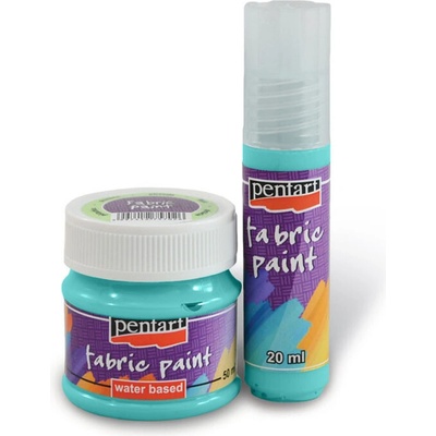 Pentart farba na textil 20 ml 16396 mätová