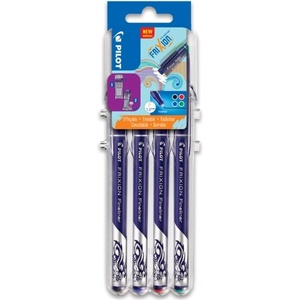 Pilot Писалка Pilot Frixion Fineliner Set2Go 1, 3мм Basic ass (4) (537175)