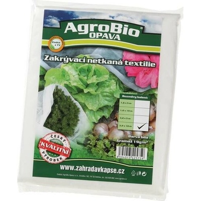 AgroBio 06429744 Netkaná textílie 3,2x10m bílá