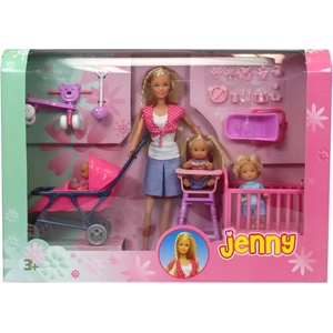 Simba Toys - Еви Лав - Стефи с 3 бебета - 29см