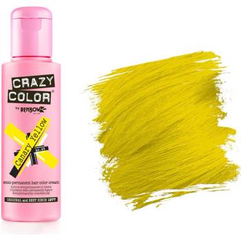 Crazy Color barva na vlasy Canary Yellow