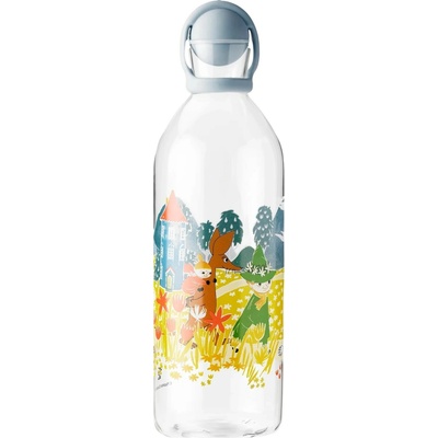 RIG-TIG Karafa na vodu COOL-IT MOOMIN SKY 1,5 l, modrá, sklo