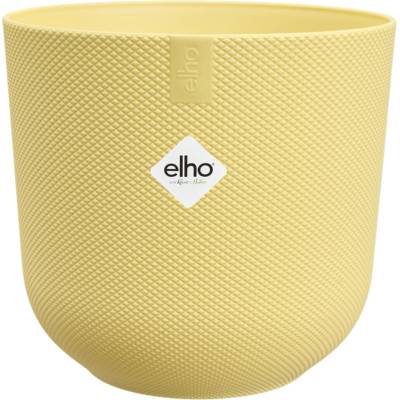 elho Kvetináč jazz round 19 cm - creamy yellow