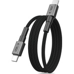 Tech-Protect ultraboost dna magtwist type-c cable pd 100w / 5a 200cm iron grey (5906302331871)