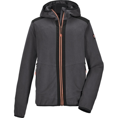 killtec Детско поларено яке killtec Kid's Kos 139 Fleece jacket - Anthrazit - размер 164 (EU) (703-6838-0114)