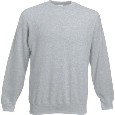 Fruit of the Loom Мъжки суитшърт fruit of the loom premium - светлосив меланж xxl (16215461005)
