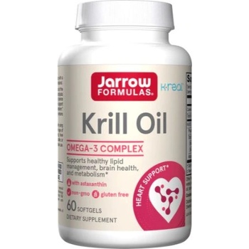 Jarrow Formulas Krill Oil 1200mg - Масло от Крил | 60 sgels (8387)