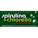 Naturvita Spirulina+Chlorella+inulín tabliet 90 ks