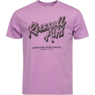 Russell Athletic T-SHIRT pánské tričko fialová