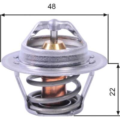 Termostat, chladivo GATES TH00391G1