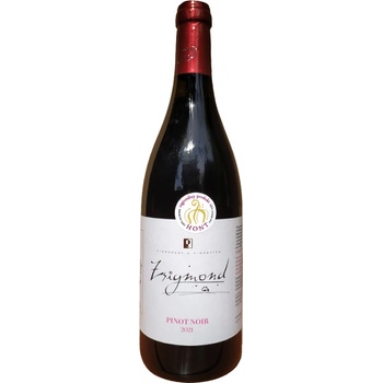 Vinárstvo Zsigmond Pinot noir akostné suché červené 2021 13,5% 0,75 l (čistá fľaša)