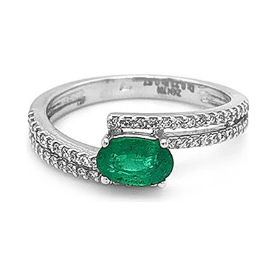 Beny Jewellery zlatý se Smaragdy a diamanty 2010531