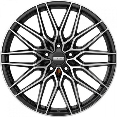 FONDMETAL CRATOS 9,5x21 5x112 ET20 gloss black machined