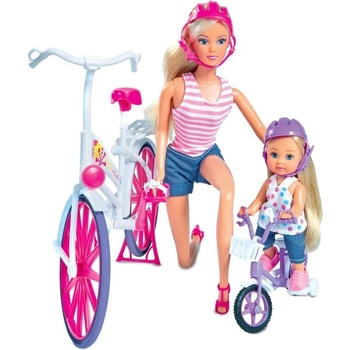Simba Steffi a Evi Love Jazda na bicykli