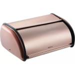 Kinghoff Кутия за хляб Kinghoff KH 1840, 36 см, Лека и здрава конструкция, Стомана, Розово злато (KH 1840)