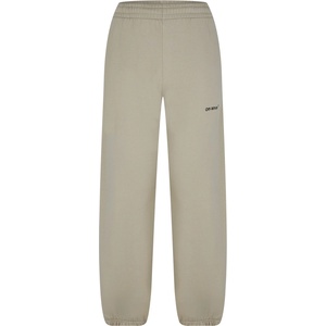OFF WHITE Анцуг OFF WHITE Men's Caravaggio Diagonal Fleece Joggers - Dark Sand/Blk