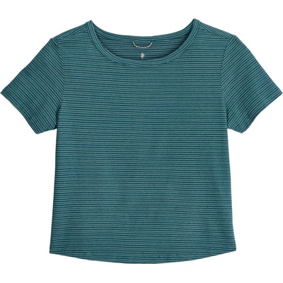 Royal Robbins Дамска тениска Royal Robbins Women's Vacationer Boxy Tee T-shirt - Balsam Str - размер XS (916-6724-0111)