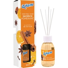 Q Home vonné tyčinky Happy Winter Škorica Pomaranč 95 ml