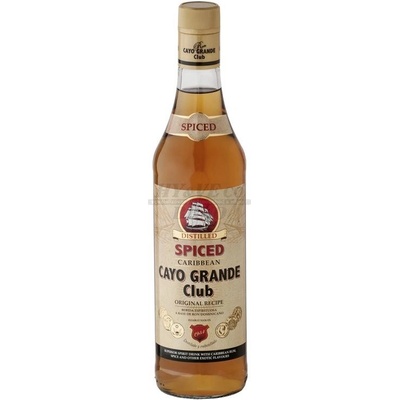 Cay Grande Club Spiced 35% 0,7 l (holá láhev)
