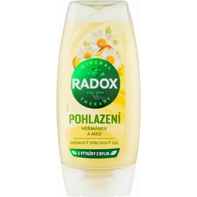Radox Mineral Therapy krémový sprchový gél Chamomile & Honey 225 ml