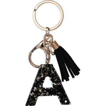 HARAHU Ключодържател Азбука - А / Черна kp37770 (37770)