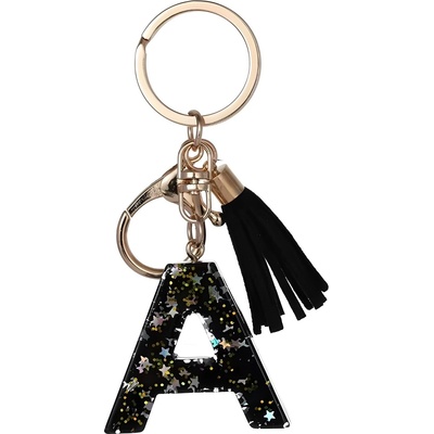 HARAHU Ключодържател Азбука - А / Черна kp37770 (37770)