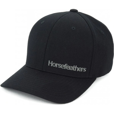 Horsefeathers BECKETT CAP Flexfit čierna